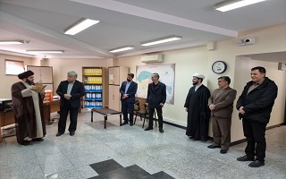 بازدید امام جمعه زنجان از سازمان و تبریک روز مهندس