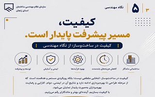 کیفیت، مسیر پیشرفت پایدار است.