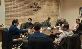 جلسه مشترک ریاست سازمان با رئیس کمیسیون شهرسازی و معماری شورای اسلامی شهر زنجان و معاون معماری و شهرسازی شهرداری زنجان