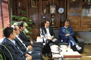 جلسه مشترک هیأت رئیسه و مدیران سازمان با رئیس سازمان صنعت، معدن و تجارت استان و سرپرست و اعضای هیات مدیره شرکت شهرک های صنعتی استان ، برگزار شد جلسه مشترک هیأت رئیسه و مدیران سازمان با رئیس سازمان صنعت، معدن و تجارت استان و سرپرست و اعضای هیات مدیره شرکت شهرک های صنعتی استان ، برگزار شد