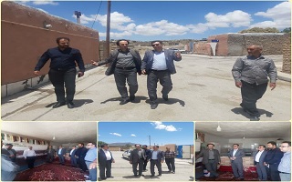 بازدید از ساخت و سازهای مسکن روستایی شهرستان زنجان