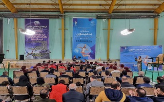 آیین افتتاحیه مسابقات سراسری بدمینتون نظام مهندسی‌های کشور