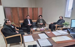 دیدار نماینده محترم ولی فقیه وامام جمعه معظم قیدار با ریاست سازمان