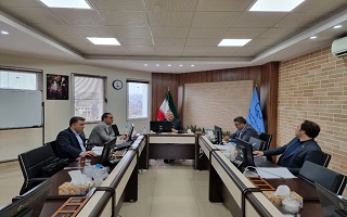 جلسه هیئت چهار نفره استان در محل سازمان