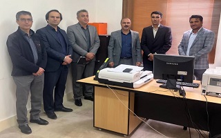 افتتاح بخش کنترل نقشه گاز دفتر نمایندگی شهرستان طارم