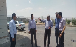 بازدید ریاست سازمان از مستحدثات و پروژه‌های در حال اجرای منطقه کوی خرداد