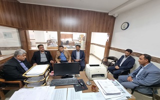 بررسی روند کاری و پیگیری رفع موانع اجرایی دفتر خدابنده