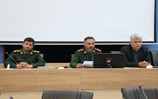 آیین تودیع و معارفه مدیر بسیج مهندسین عمران و معماری استان برگزار شد