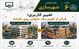 تغییر کاربری؛ فراتر از تغییر یک عنوان روی نقشه