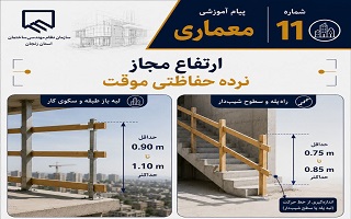 جان‌پناه و نرده حفاظتی موقت
