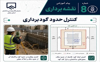 کنترل حدود گودبرداری