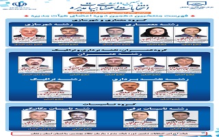 نتایج اولیه آرای ماخوذه دهمین دوره انتخابات اعضای هیئت مدیره سازمان نظام مهندسی ساختمان استان زنجان